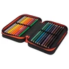 Forminis trijų skyrių penalas su priedais CoolPack Jumper 3 Pilkas Ball