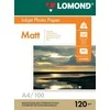 Fotopopierius Lomond Photo Inkjet Paper Matinis 120 g/m2 A4, 100 lapų