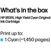 Hewlett Packard (HP) HP 953XL rašalo kasetė, žalsvai mėlyna