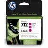 HP 712 (3ED78A) Rašalinė kasetė, Purpurinė (SPEC)