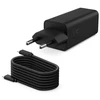 HP C90CKUT Nešiojamo kompiuterio įkroviklis 65W GaN, USB-C, EU, Juoda