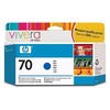 Hewlett Packard (HP) HP no.70 Ink Cart. Mėlyna su Vivera rašalu (130ml)