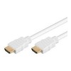 Goobay Kabelis HDMI-HDMI 19pol kištukai 1.5m (HDMI 1.4), baltas