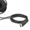 Kensington Classic Laidinės ausinės, USB-A, Juoda