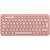 Belaidė klaviatūra Logitech PEBBLE KEYS 2 K380S, Rožinės spalvos, Išdėstymas: US tarptautinis (Qwerty)