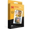 Kodak ZINK 2x3'' 50x76 mm 30 Sheets Pre-Cut Sticker Fotopopierius