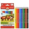 Spalvoti pieštukai tribriauniai KOH-I-NOOR Triocolor Jumbo, ø5,6mm (12) 1301-211