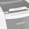 Leitz IQ Autofeed Small Office 100 Automatinis dokumentų naikiklis P4, Pilka/Balta