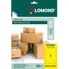 Lipnus popierius lipdukams Lomond Self-Adhesive Universal Labels, 1/210x297, A4, 50 lapų, Lemon neon