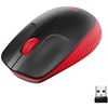 Logitech M190 Full-Size Belaidė pelė, RF belaidė, 1000 DPI, Raudona (SPEC)