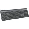 Logitech Signature Slim Solar+ K980 verslui Belaidė klaviatūra, RF+Bluetooth, JAV tarptautinis, grafito spalvos