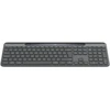 Logitech Signature Slim Solar+ K980 verslui Belaidė klaviatūra, RF+Bluetooth, JAV tarptautinis, grafito spalvos