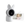 Mobili auklė ARENTI, kamera su nešiojamu LCD ekranu, 3MP 2K UHD, valdoma PTZ 355 laipsnių kampu