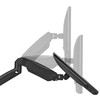 Up Up Premium Single Screen Monitoriaus laikiklis 17-32'', VESA 75x75, 100x100, Matinė juoda