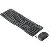 Pelė Logitech MK295 Silent Wireless Combo Belaidė klaviatūra, US Int, Graphite (SPEC)