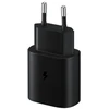 Samsung EP-TA800 Super Fast Charging 25W Įkroviklis USB-C + Kabelis USB-C, Juoda