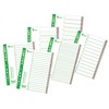 Skiriamieji lapai Forpus Maxi, 245x297mm, 1-31 skaičiai, plastikiniai