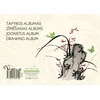 Tapybos albumas SMLT, A4, 150 g, klijuotas, (40) 0708-204