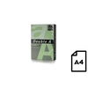 Double A Spalvotas popierius Dvigubas A, 80g, A4, 500 lapų, Smaragdas