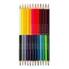 Spalvoti pieštukai dvipusiai, tribriauniai, COLORINO, 12 vnt., 24 spalvų.