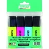 Stanger Teksto žymekliai 1-5 mm, 4 spalvų rinkinys 180009000