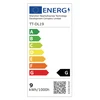 Taotronics Sidabrinis 5 lygių pritemdoma aliuminio LED lempa su 5 spalvų temperatūromis ir USB prievadu