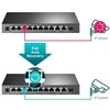 Šakotuvas TP-Link TL-SG1210MPE 10 prievadų gigabito „Easy Smart“ šakotukas su 8 prievadų „PoE+“