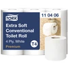 Tualetinis popierius TORK Premium Extra Soft T4, 18,8m, 4 sl., celiuliozė, 6 rul
