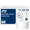 Tualetinis popierius Tork PREMIUM MINI JUMBO T2 110253,2 sl.,9.7cm x 170m,balta sp.,12 vnt.