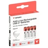 Verbatim 30250 USB-C Įkraunamos baterijos Li-ion AAA 500mAh (4 vnt pakuotėje)