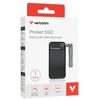 Verbatim 32190 Išorinis kietasis diskas SSD 1TB, USB-C 3.2 Gen 2, M.2, iki 1000MB/s, Juoda/Pilka