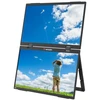 Verbatim 32403 Dual Nešiojamas monitorius 15.6'' × 2 IPS FHD 1920x1080 10ms 250cd/m2 60Hz, Juoda