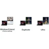 Verbatim 32403 Dual Nešiojamas monitorius 15.6'' × 2 IPS FHD 1920x1080 10ms 250cd/m2 60Hz, Juoda