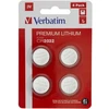 Verbatim 49533 Lithium baterijos CR2032 3V (4 vnt pakuotėje)