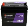 BPOWER B24R-AGM 45Ah 380A (EN) akumuliatorius