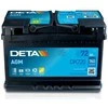 DETA DK720 72Ah 760A (EN) AGM akumuliatorius