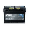 EXIDE Premium EA770 77Ah 760A (EN) akumuliatorius