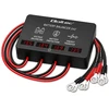Qoltec (51079) įtampos balansyras 48V, 4 × 12V, 10A – LiFePO4, AGM ir GEL akumuliatoriams