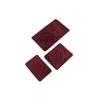 Foutastic Bathmat rinkinys (3 vnt.) Wave - Raudona