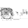 Benzininis variklis HONDA GX120 SX4E 18x50mm