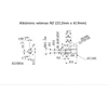Honda GCV200 N2EW 22,2 x 61,9mm