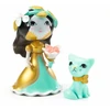 Djeco Arty Toys figūrėlės - Princeses - Eva ir katė