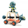 Djeco Arty Toys figūrėlės - Laukiniai kariai - Vorų ataka ( DJ06750 )