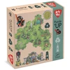 Djeco Arty Toys - Milžiniška dėlionė su figūrėle - Laukinis karys Voras (18 det.)