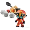 Djeco Arty Toys figūrėlės - Riteriai - Baldy ir jo katapulta ( DJ06731 )