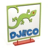Plakatas Djeco - Big wooden logo (35 x 35 cm)