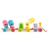 Djeco Medinis traukinukas - Vaivorykštinis traukinys ( DJ06326 )