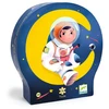 Djeco Siluetų dėlionė - Astronautas mėnulyje (36 detalių)