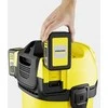Kärcher Akumuliatorinis drėgno sauso valymo siurblys WD 4-18 Dual Battery Set | 1.628-601.0