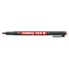 Edding 143 B OHP Marker Permanent 1-3 mm. raudonas 1vnt.